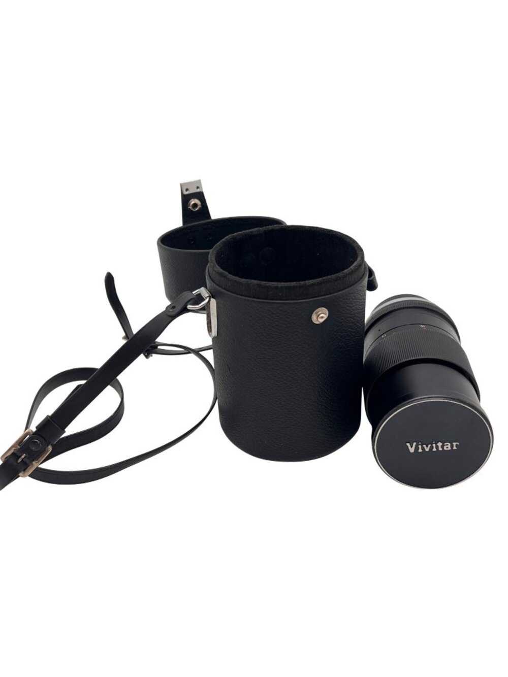 Vivitar Auto f=135mm 1/3.5 Camera Telephoto Lens & Case No. 4095815 Japan Made